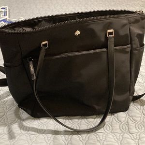 Beautiful black Kate Spade diaper bag!